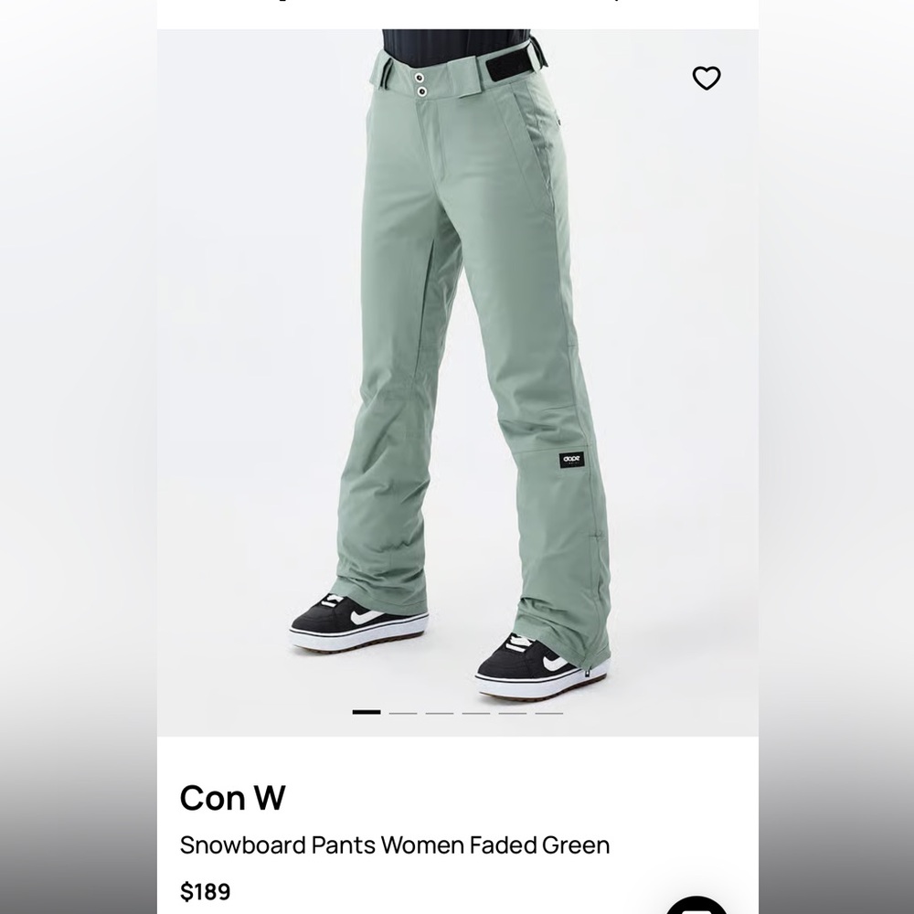 DOPE Con W Snowboard Pants - Picture 3 of 7